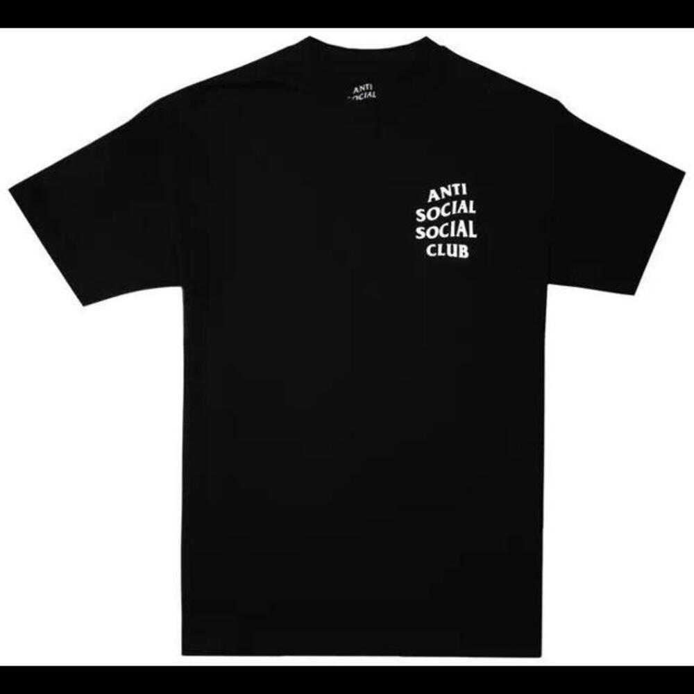 Anti Social Social Club Logo 2 T-Shirt 'Black' Large